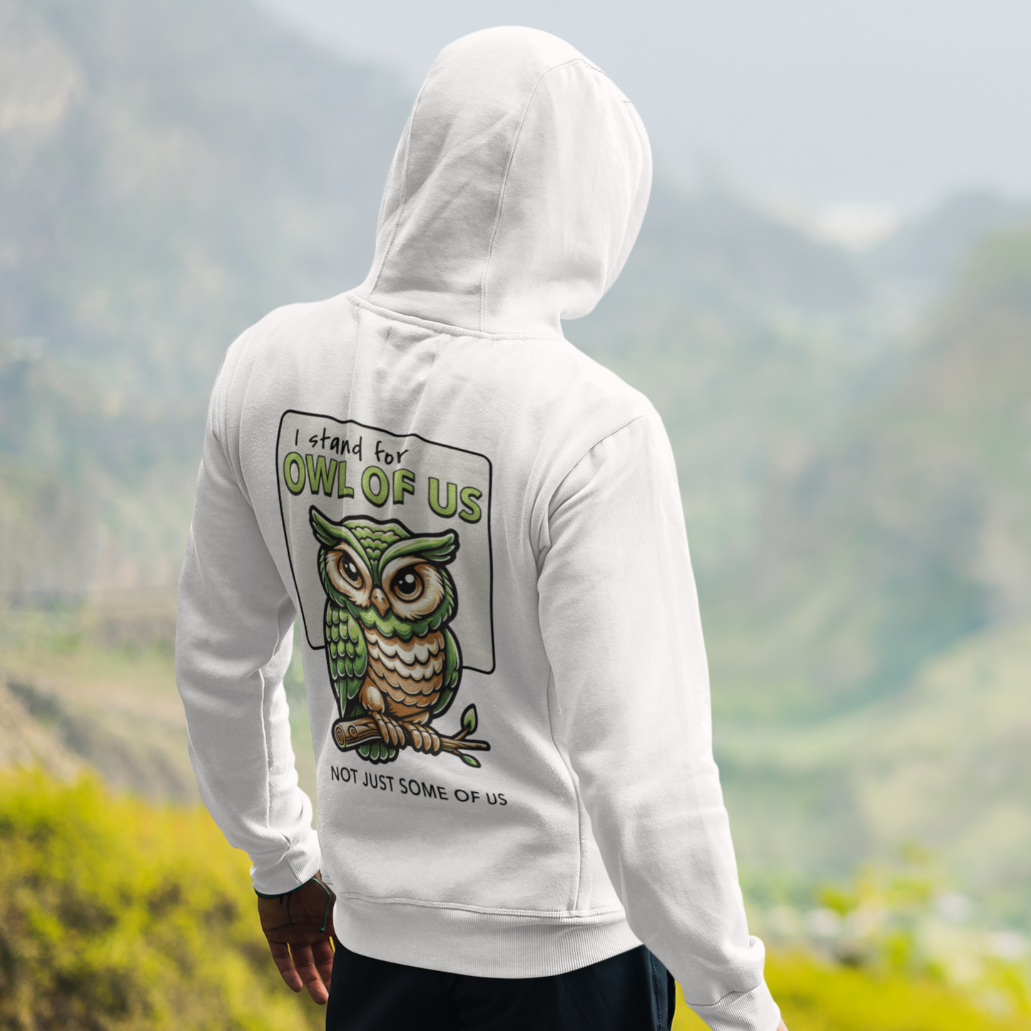 Owl of Us - Lightweight Hoodie