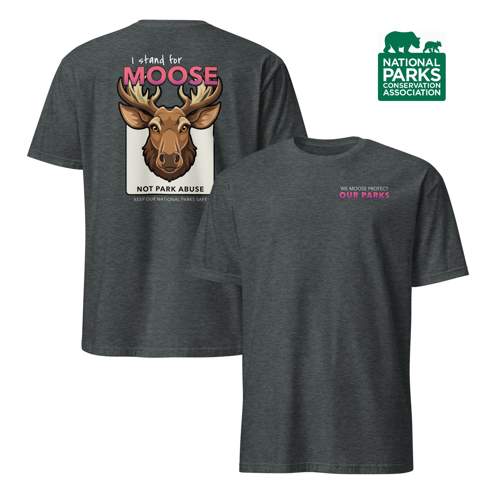Moose Protect Our Parks T-Shirt