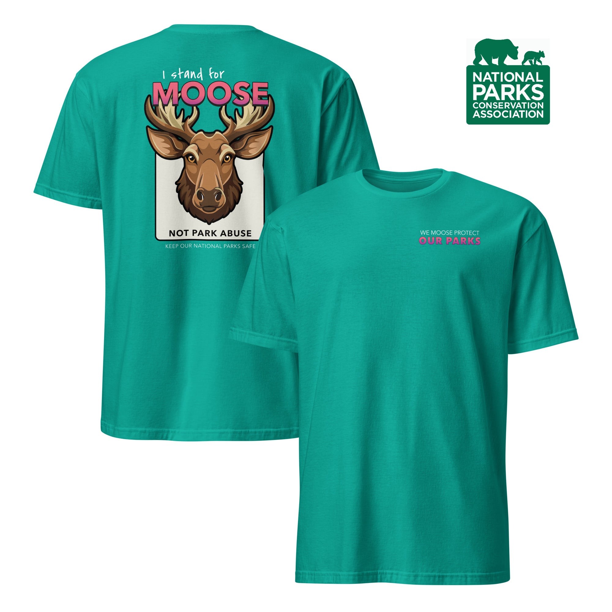 Moose Protect Our Parks T-Shirt