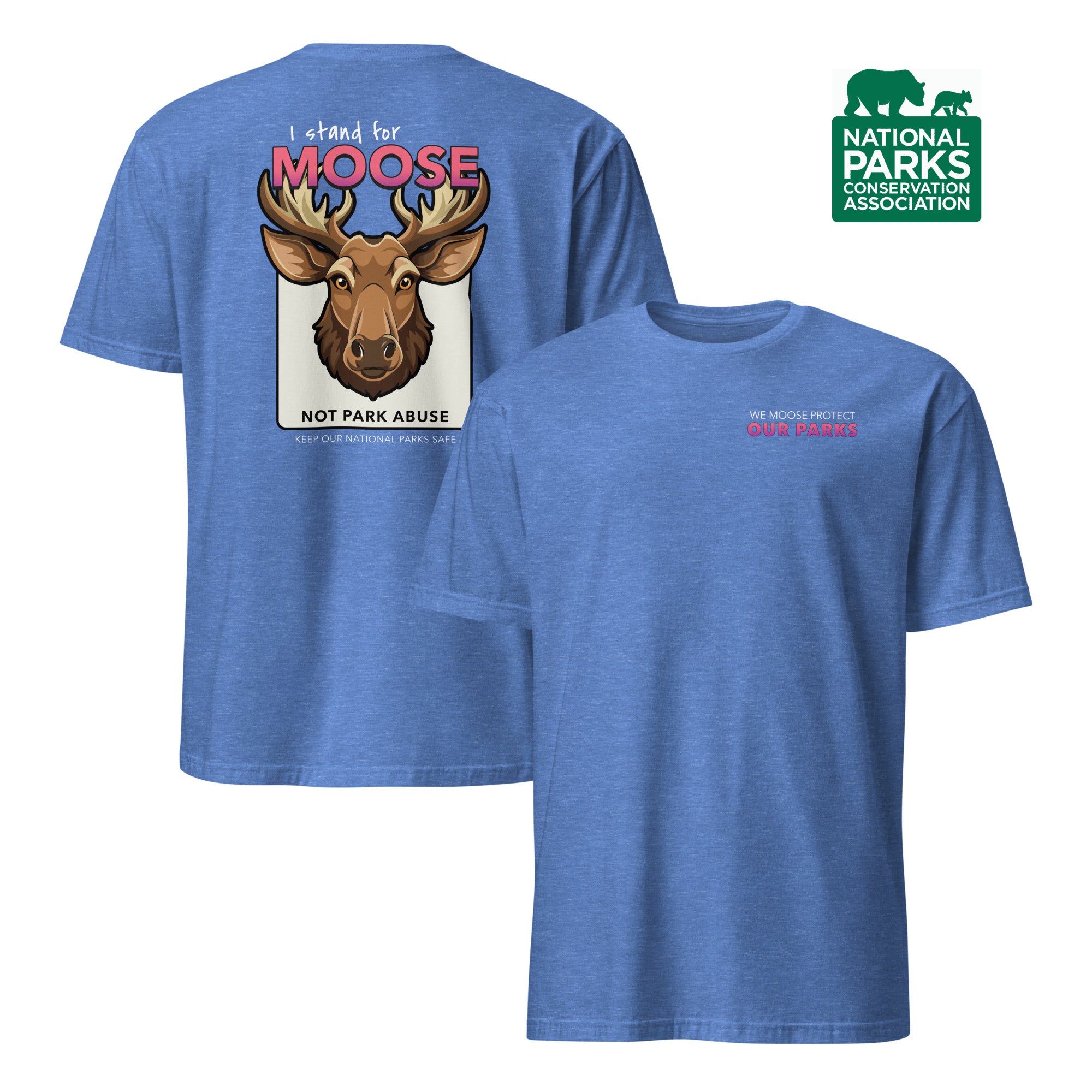 Moose Protect Our Parks T-Shirt