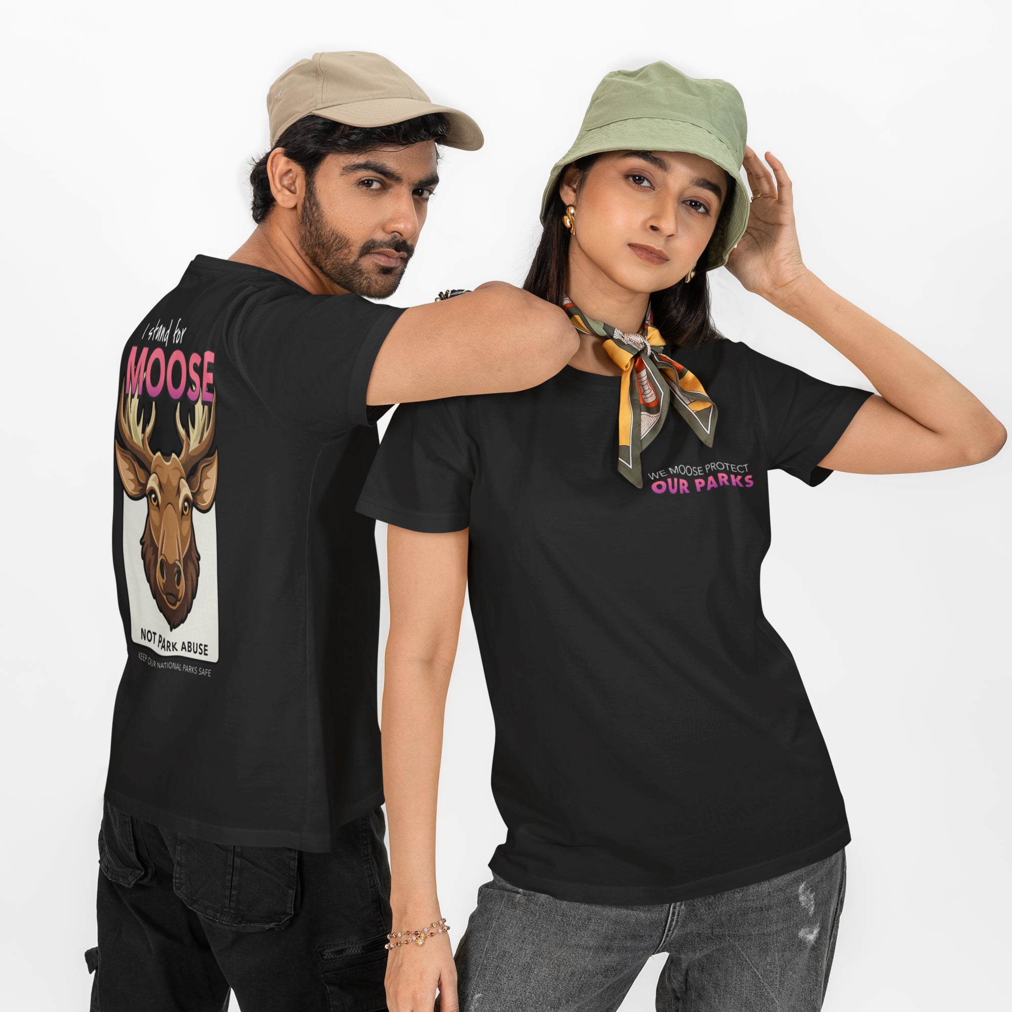 Moose Protect Our Parks T-Shirt