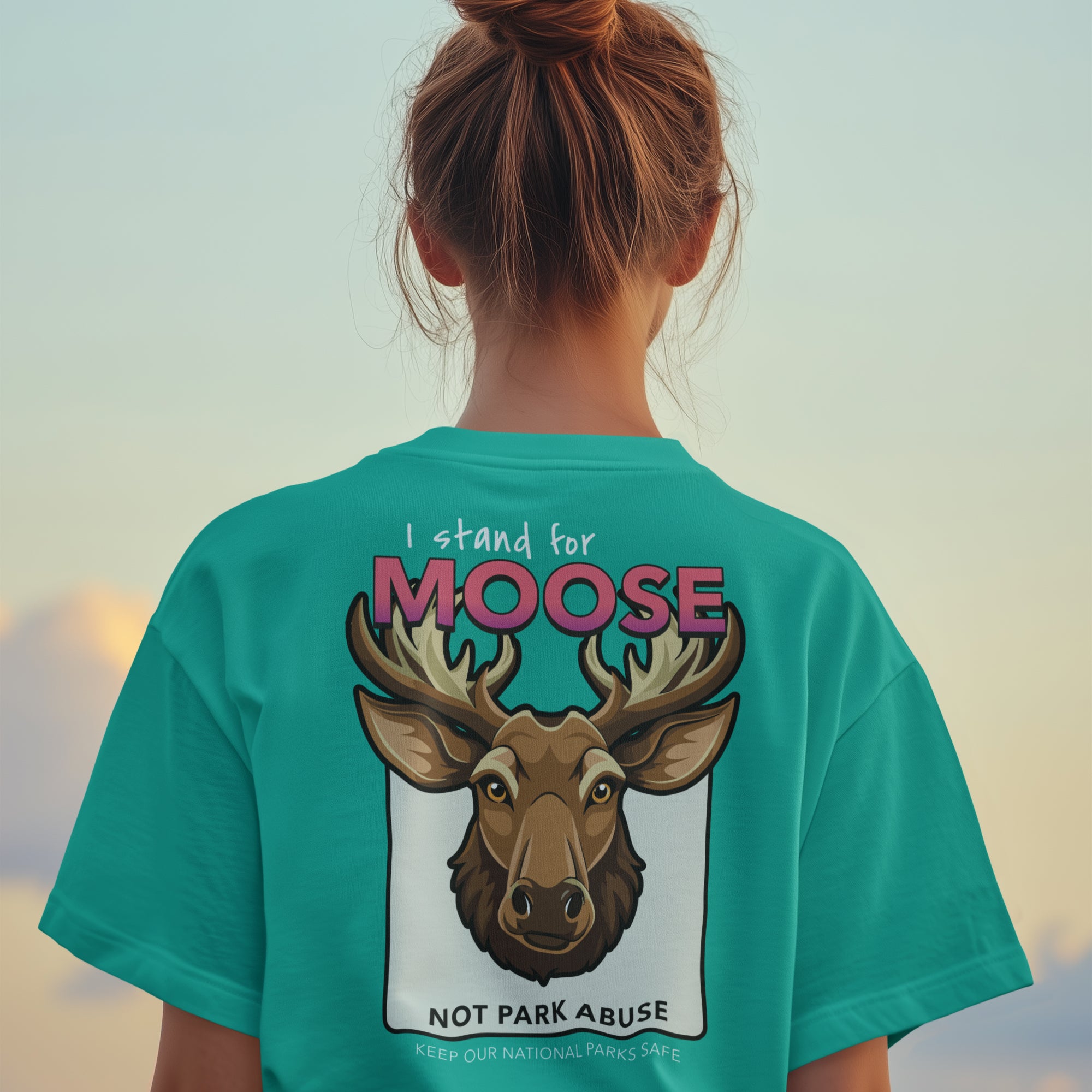 Moose Protect Our Parks T-Shirt