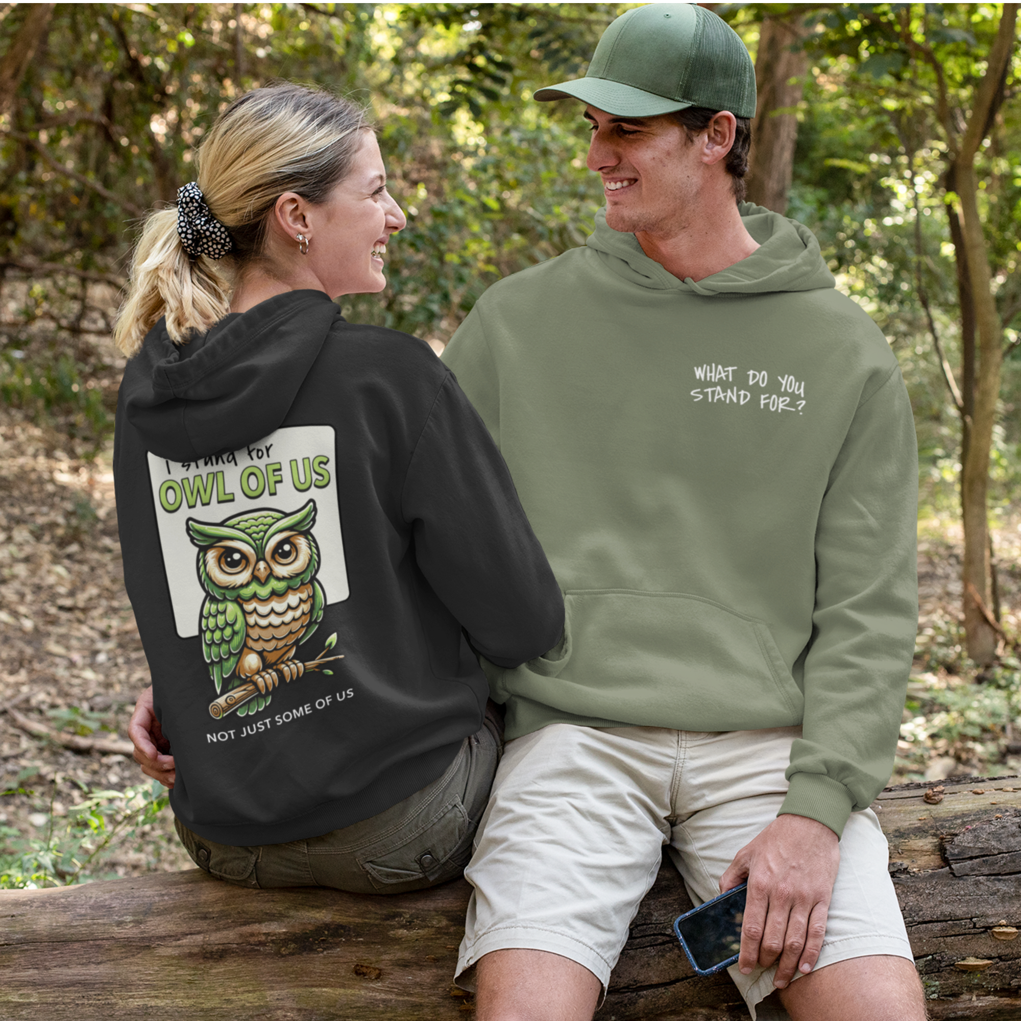 Owl of Us - Heavyweight Hoodie