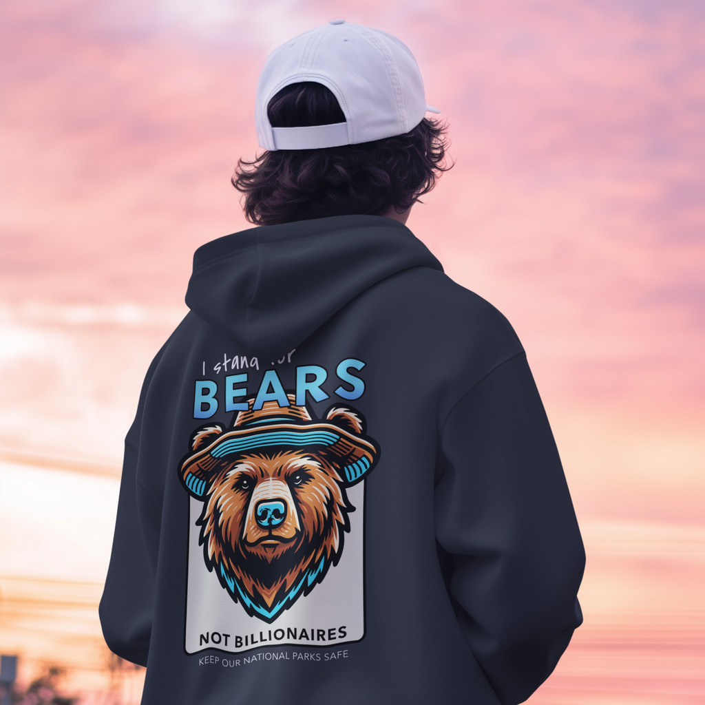 Bears Not Billionaires - Heavyweight Hoodie