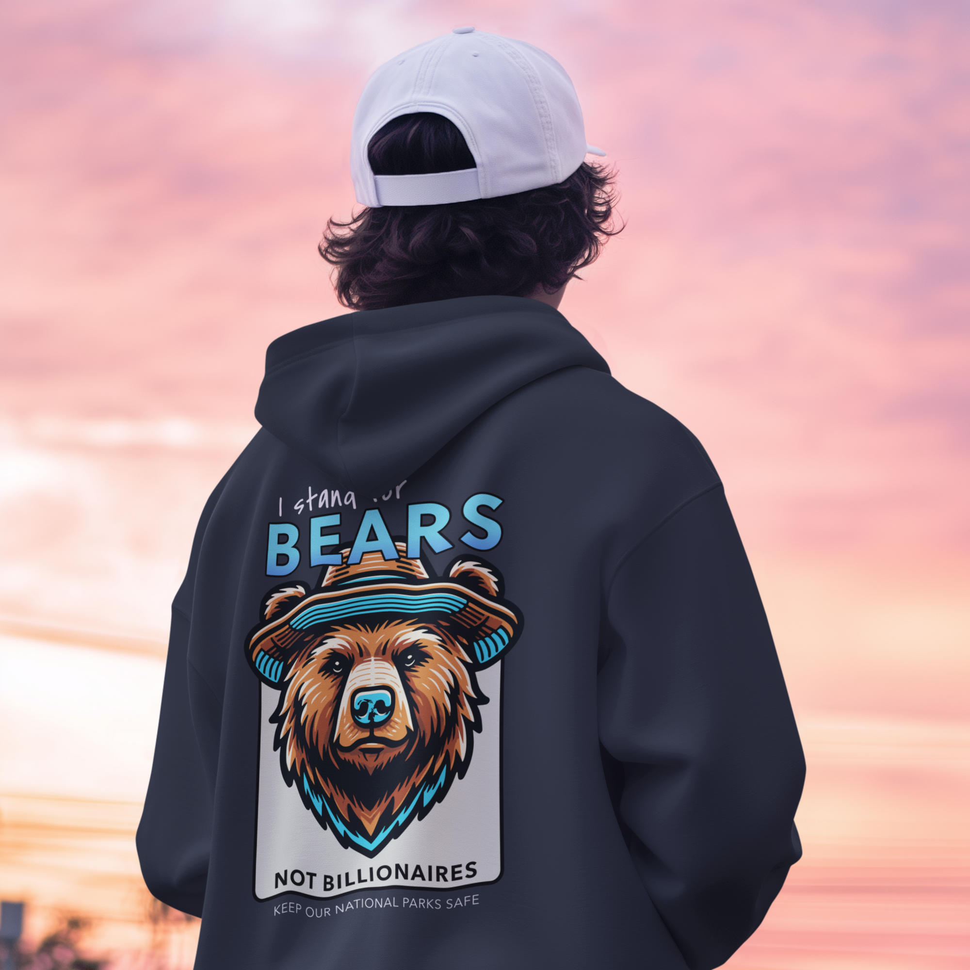 Bears not Billionares - Lightweight Hoodie