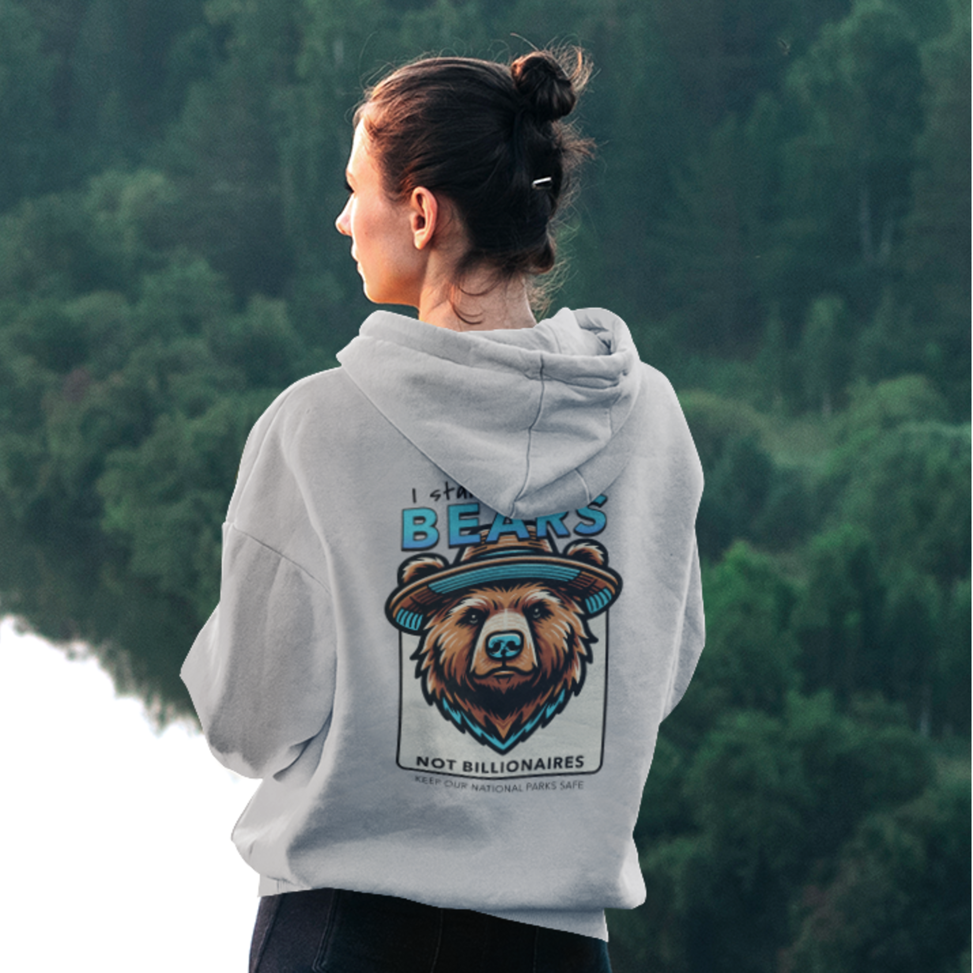 Bears Not Billionaires - Heavyweight Hoodie