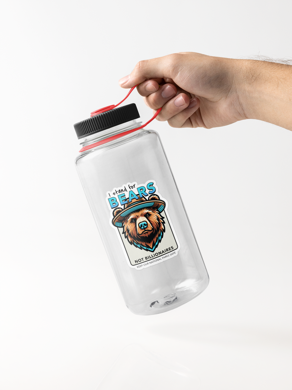 Bears Not Billionaires Sticker