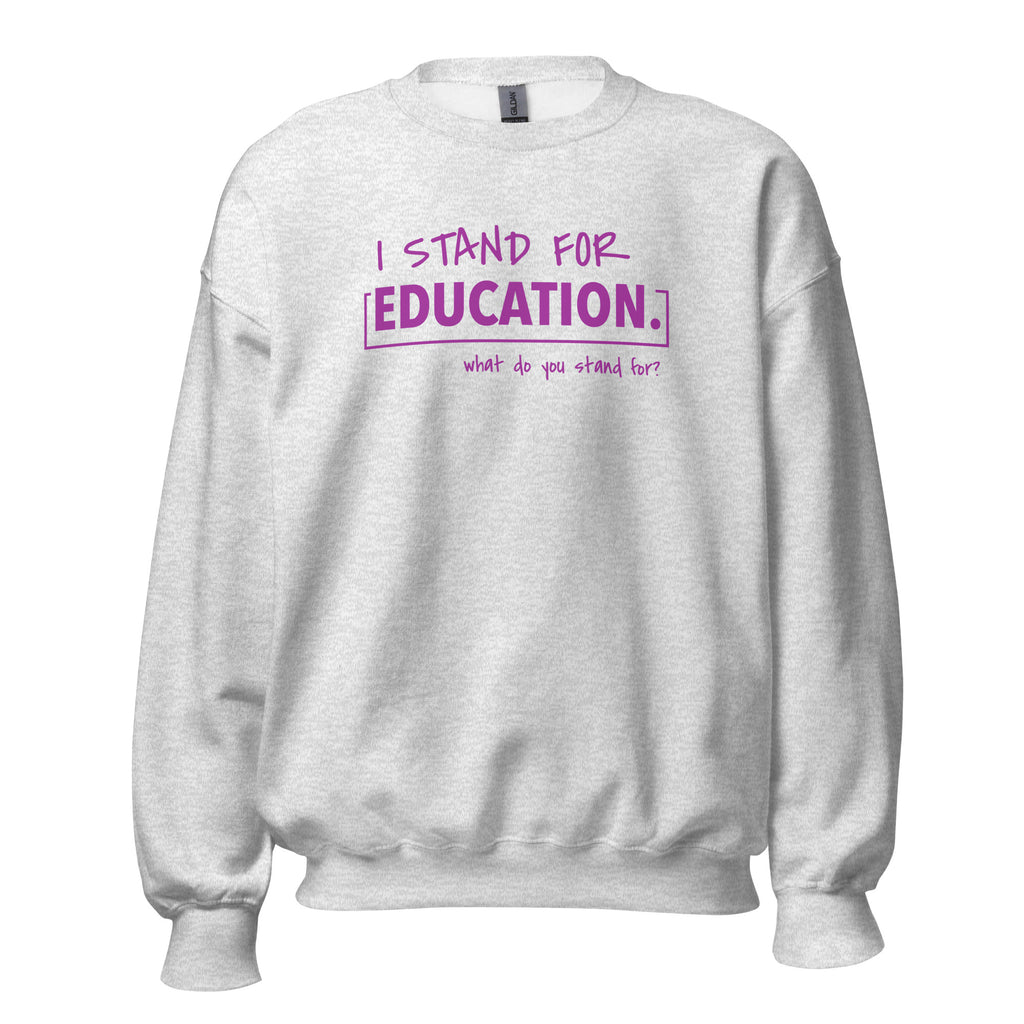 Education Crew Neck Sweatshirt