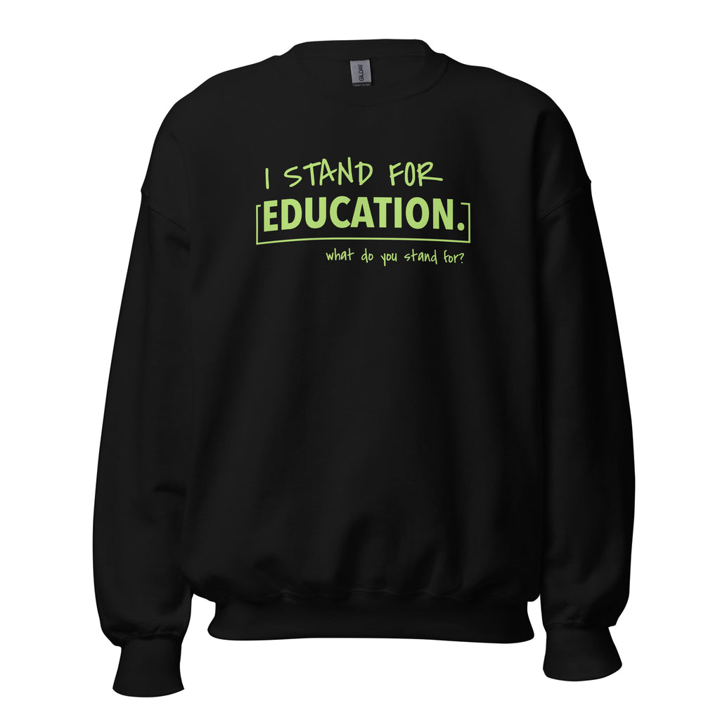 Education Crew Neck Sweatshirt