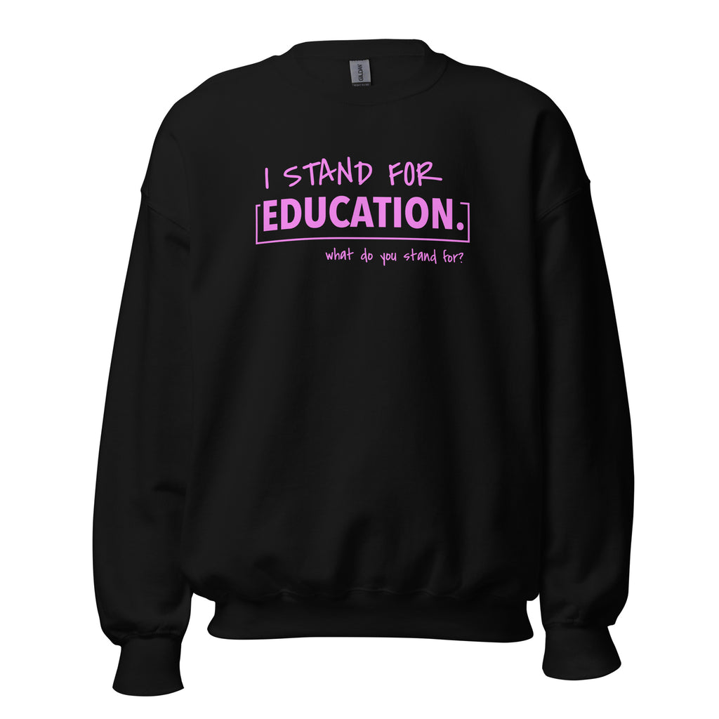 Education Crew Neck Sweatshirt