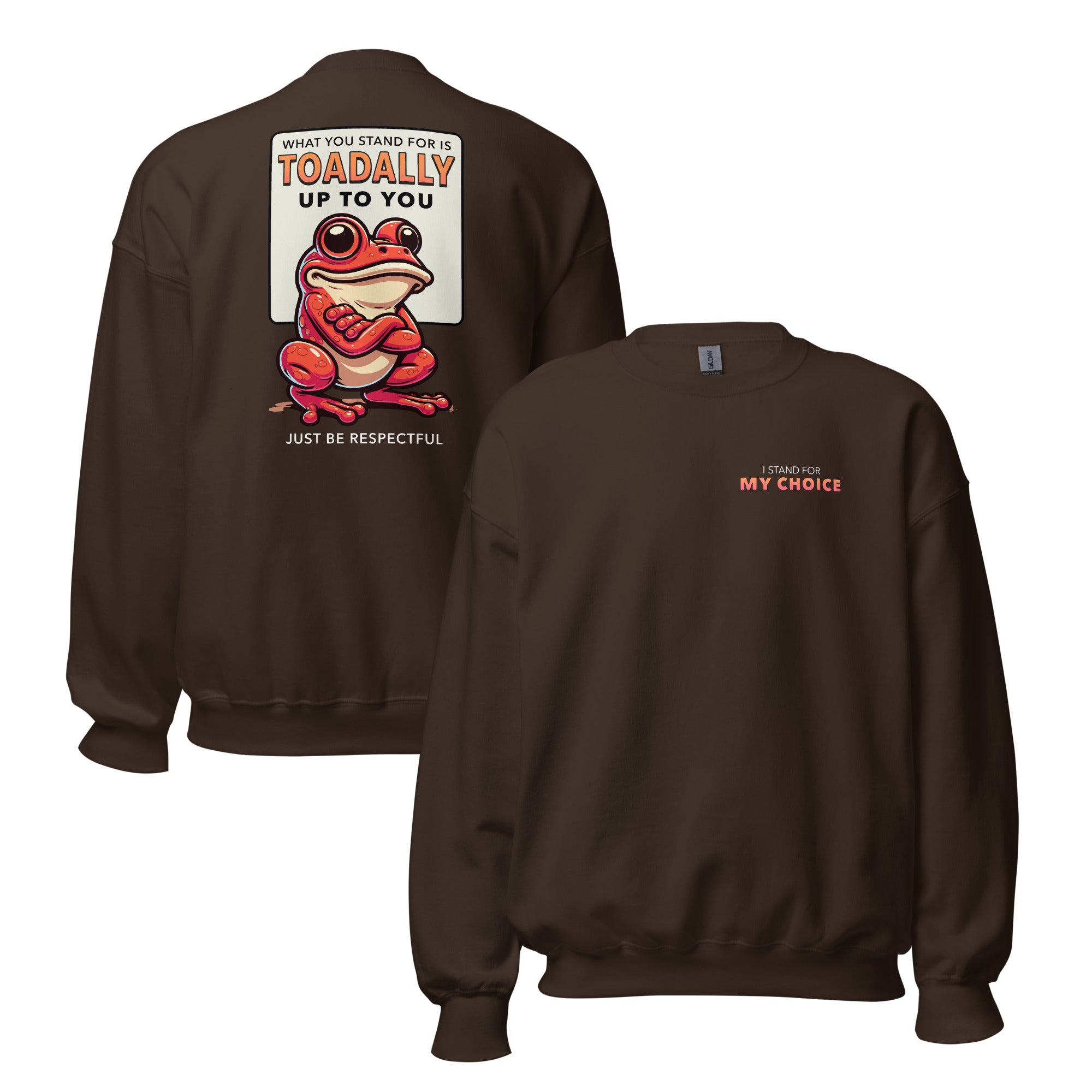 Toadally Up To You - Crew Neck Sweatshirt