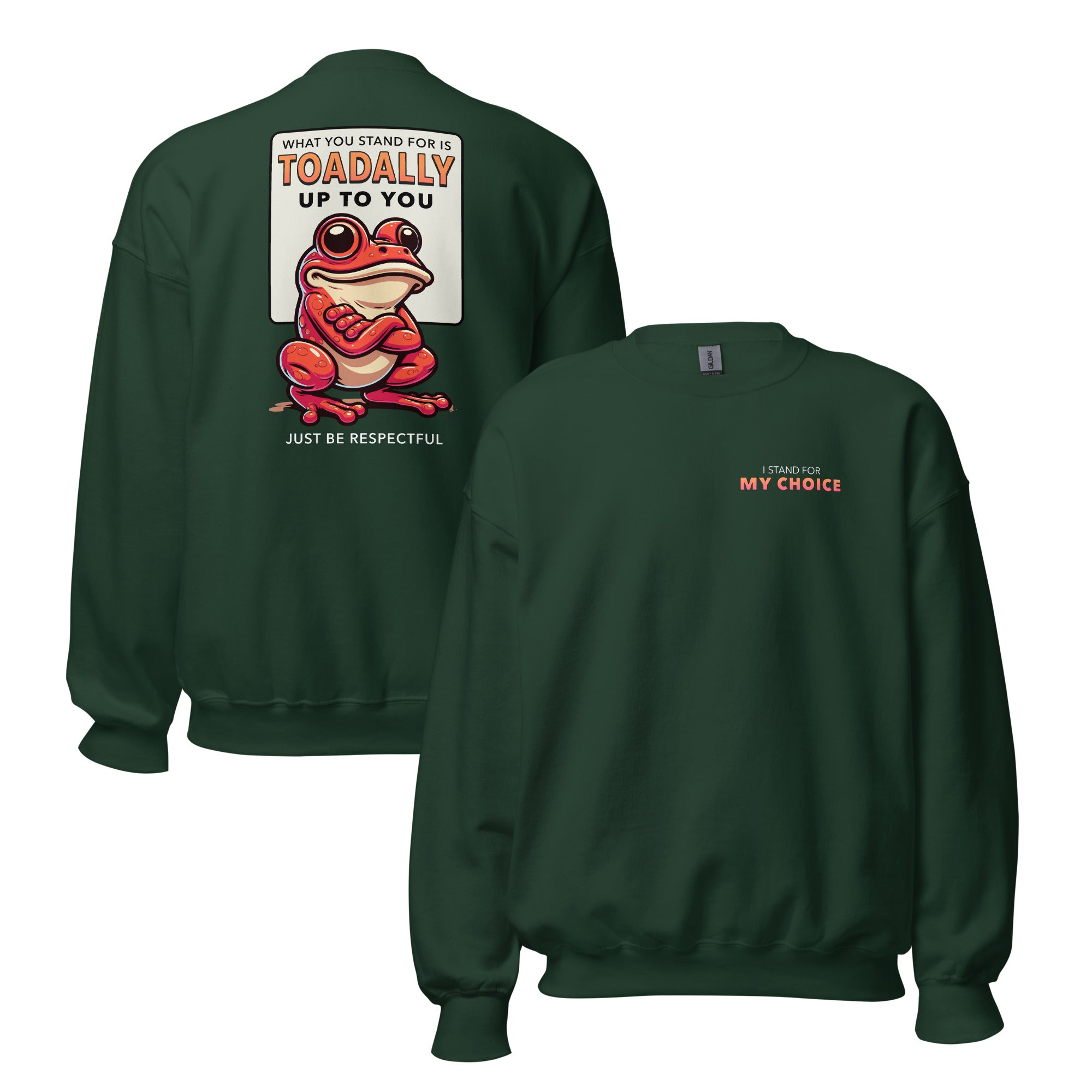 Toadally Up To You - Crew Neck Sweatshirt