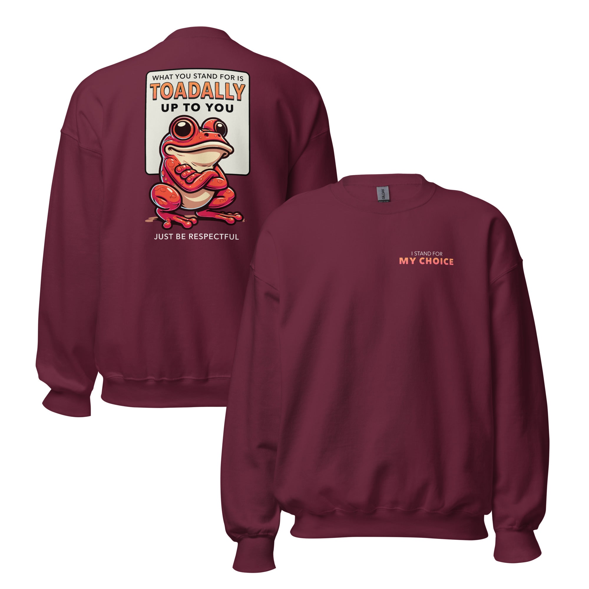 Toadally Up To You - Crew Neck Sweatshirt