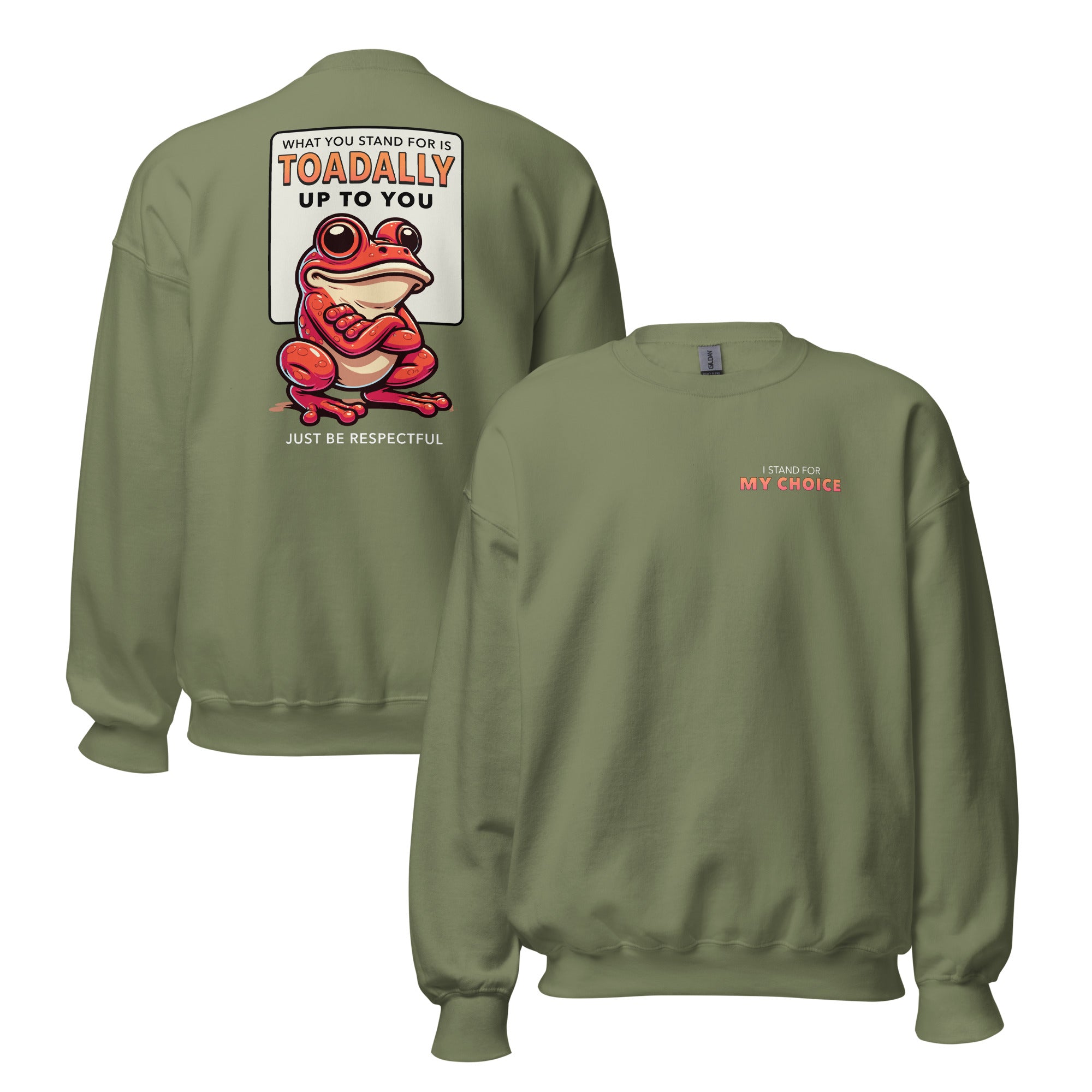 Toadally Up To You - Crew Neck Sweatshirt