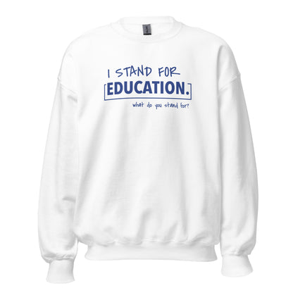 Education Crew Neck Sweatshirt
